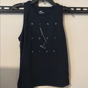 Nike Midnight Black Sleeveless Top